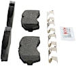 BSD1699 Front Severe Duty Series Semi-metallic Brake Pad Set
