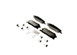 BSD1767 Front Severe Duty Series Semi-metallic Brake Pad Set