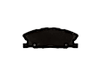 BSD1767 Front Severe Duty Series Semi-metallic Brake Pad Set