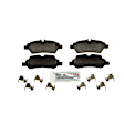 2018 Ford Transit-350 HD - Rear Semi-Metallic Brake Pad Set, Severe Duty Series