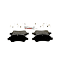 2018 Ford Transit-350 HD - Rear Semi-Metallic Brake Pad Set, Severe Duty Series
