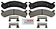 2018 Chevrolet Express 4500 - Front Semi-metallic Brake Pad Set, 6.0L 8Cyl, Severe Duty Series