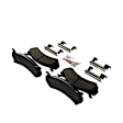 BSD785 Severe Duty Series Semi-metallic Brake Pad Set
