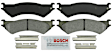 2005 Ford E-250 - Rear Semi-metallic Brake Pad Set, 4.6L 8Cyl, Severe Duty Series