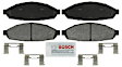 BSD931 Front Severe Duty Series Semi-metallic Brake Pad Set