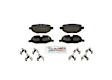 BSP1612 Rear QuietCast Series Semi-metallic Brake Pad Set