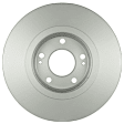 C1013280824 2-Wheel Set Front Brake Disc and Pad Kit, 303 mm QuietCast Series, Includes (1) Brake Pad Set and (2) Brake Disc