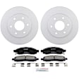 C1015401050 2-Wheel Set Front Brake Disc and Pad Kit, 320 mm QuietCast Series, Includes (1) Brake Pad Set and (2) Brake Disc