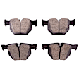 C1042150123 2-Wheel Set Rear Brake Disc and Pad Kit, 320 mm RWD QuietCast Series, Includes (1) Brake Pad Set and (2) Brake Disc