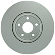 C1044521562 2-Wheel Set Front Brake Disc and Pad Kit, 300 mm QuietCast Series, Includes (1) Brake Pad Set and (2) Brake Disc