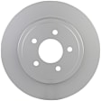 C1055200434 2-Wheel Set Rear Brake Disc and Pad Kit, 301.8 mm QuietCast Series, Includes (1) Brake Pad Set and (2) Brake Disc