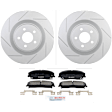 C1056161488 2-Wheel Set Front Brake Disc and Pad Kit, 360 mm QuietCast Series, Includes (1) Brake Pad Set and (2) Brake Disc
