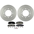 C1069200519 2-Wheel Set Front Brake Disc and Pad Kit, 346.8 mm QuietCast Series, Includes (1) Brake Pad Set and (2) Brake Disc