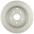 C1086261447 2-Wheel Set Rear Brake Disc and Pad Kit, 304.6 mm QuietCast Series, Includes (1) Brake Pad Set and (2) Brake Disc