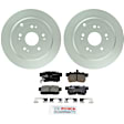 C1086261549 2-Wheel Set Rear Brake Disc and Pad Kit, 305 mm QuietCast Series, Includes (1) Brake Pad Set and (2) Brake Disc