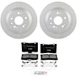 C1091261448 2-Wheel Set Front Brake Disc and Pad Kit, 310 mm QuietCast Series, Includes (1) Brake Pad Set and (2) Brake Disc