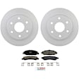 C1092250534 2-Wheel Set Brake Disc and Pad Kit, 304.6 mm QuietCast Series, Includes (1) Brake Pad Set and (2) Brake Disc