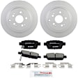 C1103260799 2-Wheel Set Rear Brake Disc and Pad Kit, 333.6 mm QuietCast Series, Includes (1) Brake Pad Set and (2) Brake Disc