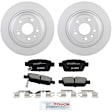 C1103261426 2-Wheel Set Rear Brake Disc and Pad Kit, 333.7 mm QuietCast Series, Includes (1) Brake Pad Set and (2) Brake Disc