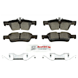 C1122360987 2-Wheel Set Rear Brake Disc and Pad Kit, 330 mm QuietCast Series, Includes (1) Brake Pad Set and (2) Brake Disc