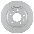 C1161201481 2-Wheel Set Rear Brake Disc and Pad Kit, 279.7 mm QuietCast Series, Includes (1) Brake Pad Set and (2) Brake Disc