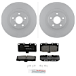 C1182481210 2-Wheel Set Front Brake Disc and Pad Kit, 293.3 mm QuietCast Series, Includes (1) Brake Pad Set and (2) Brake Disc