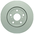 C1210501503 2-Wheel Set Front Brake Disc and Pad Kit, 275 mm QuietCast Series, Includes (1) Brake Pad Set and (2) Brake Disc
