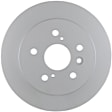 C1212501277 2-Wheel Set Rear Brake Disc and Pad Kit, 281 mm FWD QuietCast Series, Includes (1) Brake Pad Set and (2) Brake Disc
