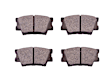C1212501316 2-Wheel Set Rear Brake Disc and Pad Kit, 281 mm QuietCast Series, Includes (1) Brake Pad Set and (2) Brake Disc