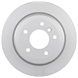 C1267150127 2-Wheel Set Rear Brake Disc and Pad Kit, 300 mm QuietCast Series, Includes (1) Brake Pad Set and (2) Brake Disc