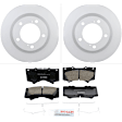 C1303501498 2-Wheel Set Front Brake Disc and Pad Kit, 340 mm QuietCast Series, Includes (1) Brake Pad Set and (2) Brake Disc
