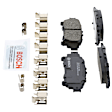 C1391501658 2-Wheel Set Brake Disc and Pad Kit, 290 mm QuietCast Series, Includes (1) Brake Pad Set and (2) Brake Disc