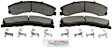 C1411250543 2-Wheel Set Rear Brake Disc and Pad Kit, 330 mm QuietCast Series, Includes (1) Brake Pad Set and (2) Brake Disc