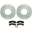 C1411251466 2-Wheel Set Brake Disc and Pad Kit, 359.8 mm QuietCast Series, Includes (1) Brake Pad Set and (2) Brake Disc