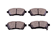C1454201534 2-Wheel Set Front Brake Disc and Pad Kit, 257.9 mm QuietCast Series, Includes (1) Brake Pad Set and (2) Brake Disc