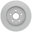 C1498161618 2-Wheel Set Rear Brake Disc and Pad Kit, 330 mm QuietCast Series, Includes (1) Brake Pad Set and (2) Brake Disc