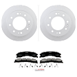 C1565251467 2-Wheel Set Brake Disc and Pad Kit, 355 mm QuietCast Series, Includes (1) Brake Pad Set and (2) Brake Disc