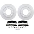 C1565401601 2-Wheel Set Front Brake Disc and Pad Kit, 359.5 mm QuietCast Series, Includes (1) Brake Pad Set and (2) Brake Disc
