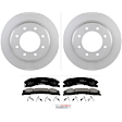 C1565A401649 2-Wheel Set Rear Brake Disc and Pad Kit, 364.5 mm QuietCast Series, Includes (1) Brake Pad Set and (2) Brake Disc