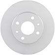 C1569190307 2-Wheel Set Rear Brake Disc and Pad Kit, 240.1 mm QuietCast Series, Includes (1) Brake Pad Set and (2) Brake Disc