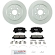 C1585261446 2-Wheel Set Rear Brake Disc and Pad Kit, 333.5 mm QuietCast Series, Includes (1) Brake Pad Set and (2) Brake Disc