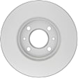 C1593281581 2-Wheel Set Front Brake Disc and Pad Kit, 255.9 mm QuietCast Series, Includes (1) Brake Pad Set and (2) Brake Disc