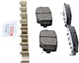 C1596161528 2-Wheel Set Rear Brake Disc and Pad Kit, 328 mm QuietCast Series, Includes (1) Brake Pad Set and (2) Brake Disc