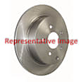 C1610151653 2-Wheel Set Rear Brake Disc and Pad Kit, 300 mm QuietCast Series, Includes (1) Brake Pad Set and (2) Brake Disc