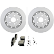 C1611201572 2-Wheel Set Front Brake Disc and Pad Kit, 352 mm QuietCast Series, Includes (1) Brake Pad Set and (2) Brake Disc