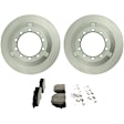 C1691200469 2-Wheel Set Rear Brake Disc and Pad Kit, 390 mm QuietCast Series, Includes (1) Brake Pad Set and (2) Brake Disc