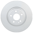 C1694361596 2-Wheel Set Front Brake Disc and Pad Kit, 320 mm QuietCast Series, Includes (1) Brake Pad Set and (2) Brake Disc