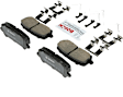 C1724261619 2-Wheel Set Rear Brake Disc and Pad Kit, 330 mm QuietCast Series, Includes (1) Brake Pad Set and (2) Brake Disc