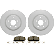 C1736A401583 2-Wheel Set Front Brake Disc and Pad Kit, 320 mm QuietCast Series, Includes (1) Brake Pad Set and (2) Brake Disc