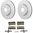C1836531532 2-Wheel Set Front Brake Disc and Pad Kit, 321 mm QuietCast Series, Includes (1) Brake Pad Set and (2) Brake Disc